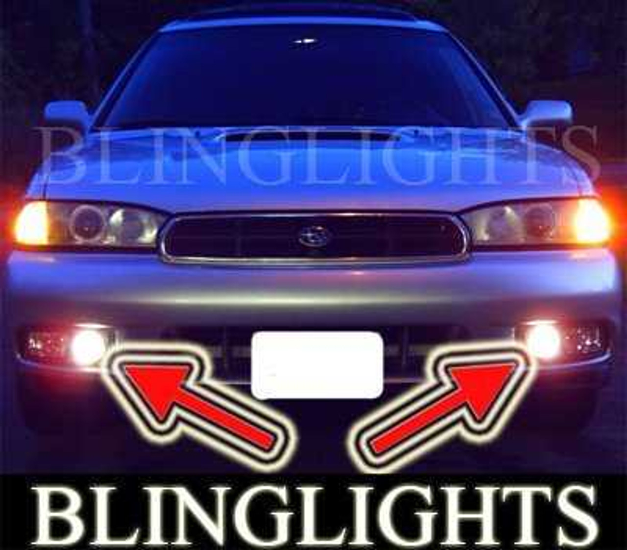 1995 1996 1997 1998 1999 Subaru Liberty Xenon Fog Lamps Driving Lights BD BG BK Foglamps Kit