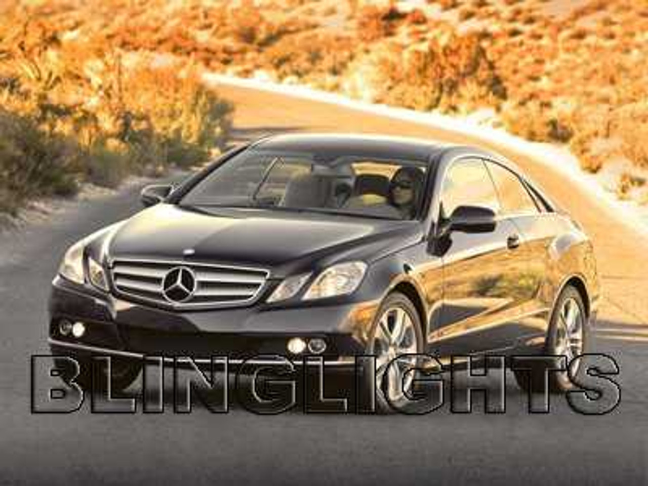 2010 2011 Mercedes-Benz E200 Saloon CDI CGI SE Fog Lights Driving Lamps w212 e 200 BlueEFFICIENCY