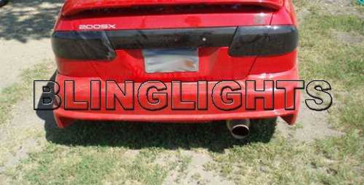 Nissan 200SX B14 Tinted Smoked Tail Lamp Light Overlays Film Protection