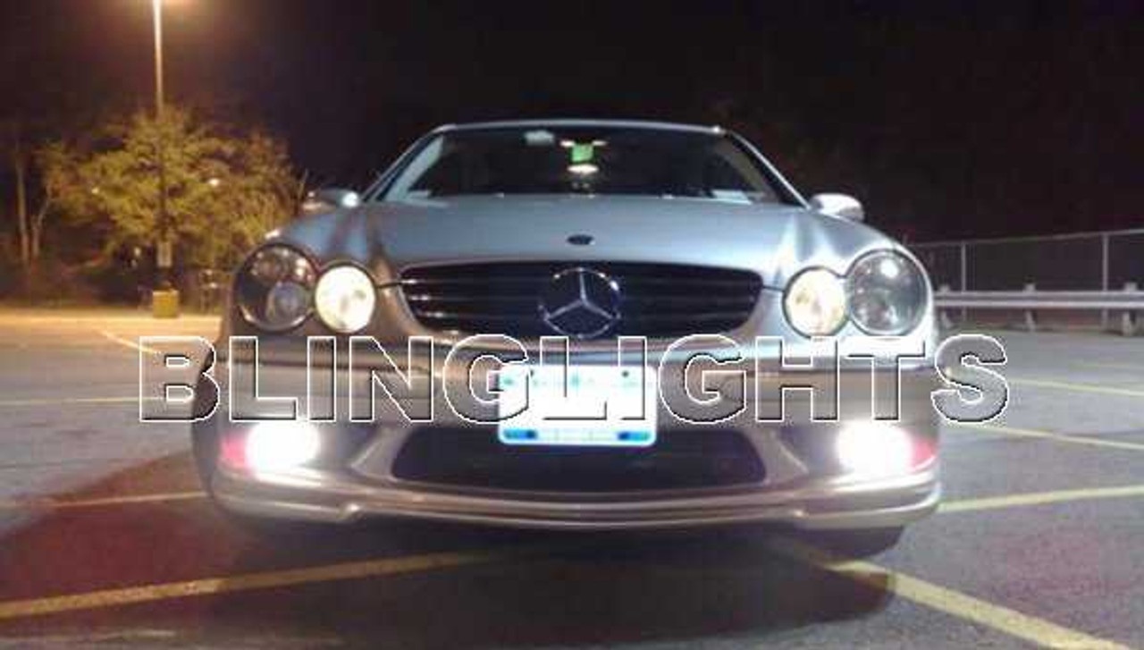 2006 2007 2008 2009 Mercedes-Benz CLK200 Xenon Fog Lights Driving Lamps Foglamps Lamp Kit CLK 200