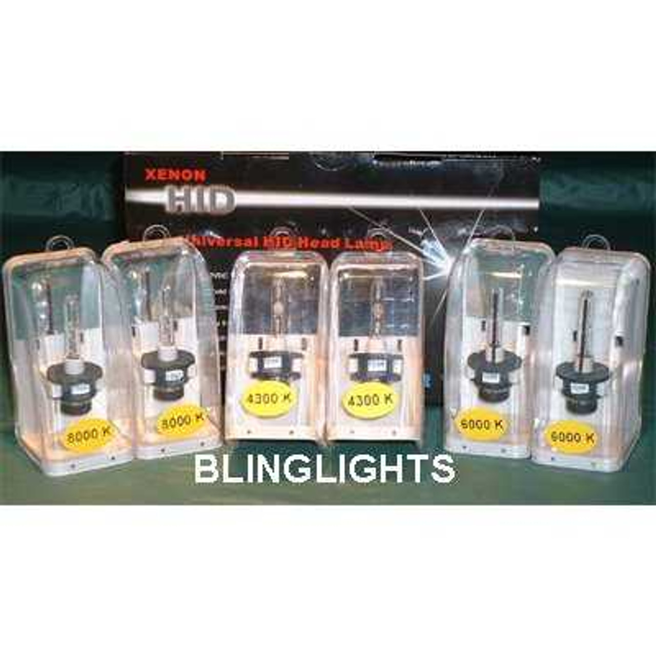 2004-2011 Mercedes-Benz SLK-Class R171 OEM Factory HID Headlamp Headlight Replacement Light Bulbs