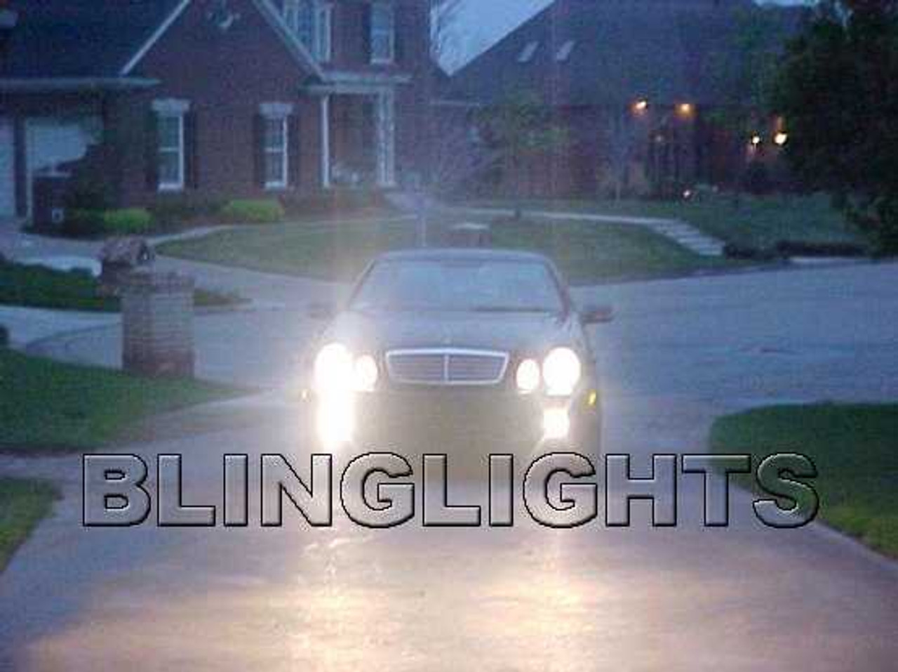 1999 2000 2001 2002 Mercedes-Benz CLK430 Xenon Fog Lights Driving Lamps Kit CLK 430