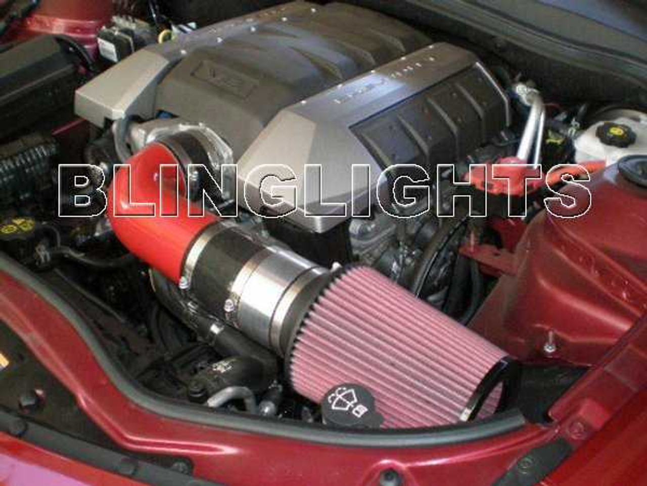 2010 2011 2012 Chevrolet Chevy Camaro SS 6.2L V8 Carbon Fiber Ram Air Engine Intake Kit 1SS 2SS