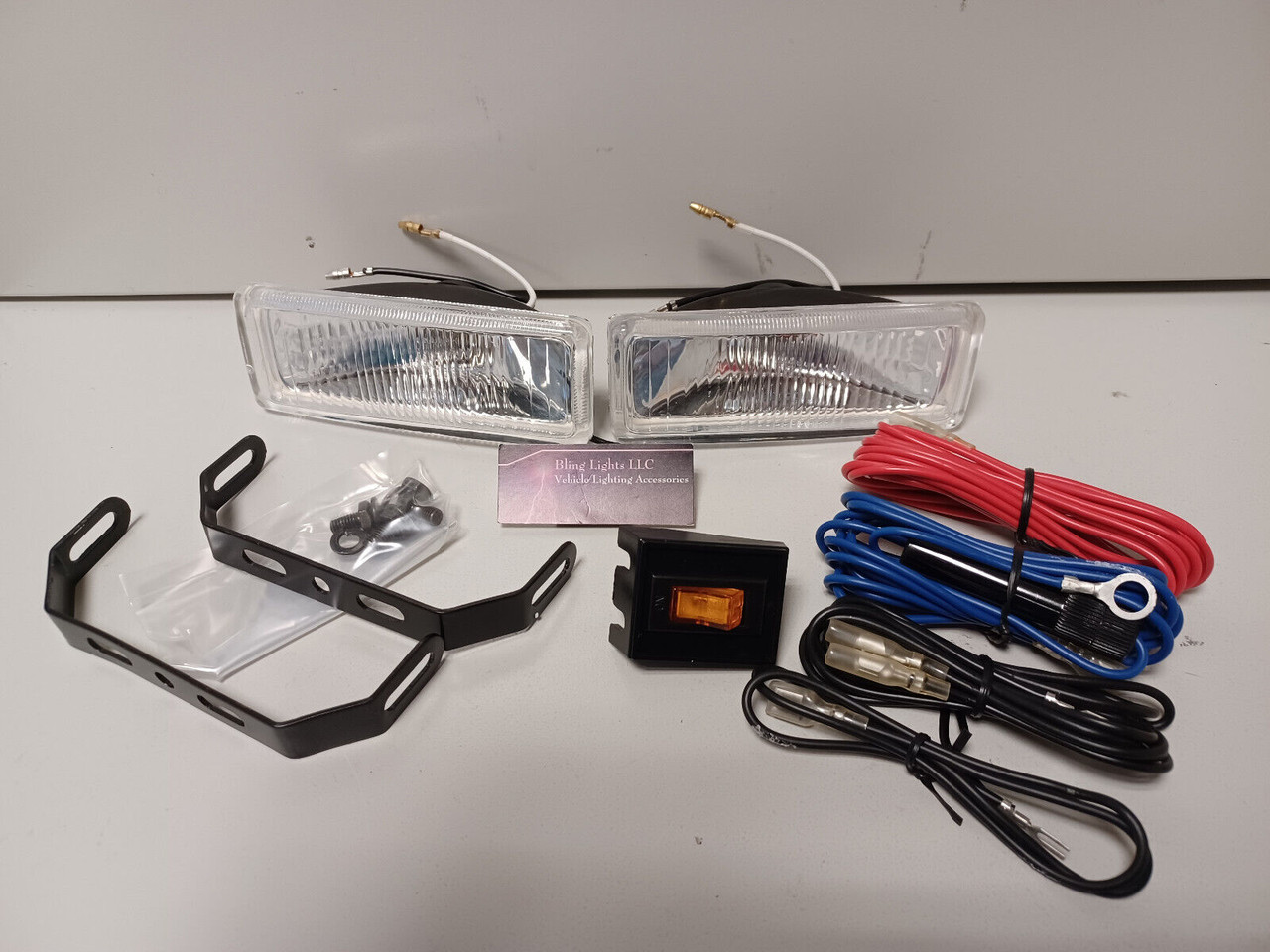 Fog Lamps Driving Lights For 1998-2011 Ford Crown Victoria Foglamps Foglights Light Lamp Kit