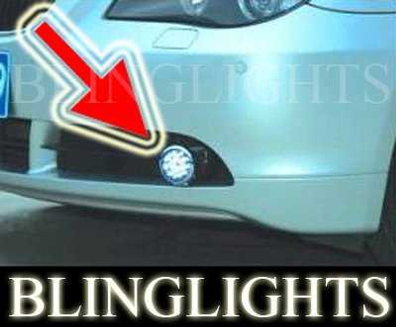 2007 2008 2009 2010 2011 2012 BMW 328i LED Fog Lamps Driving Lights Foglamps Foglights Drivinglights