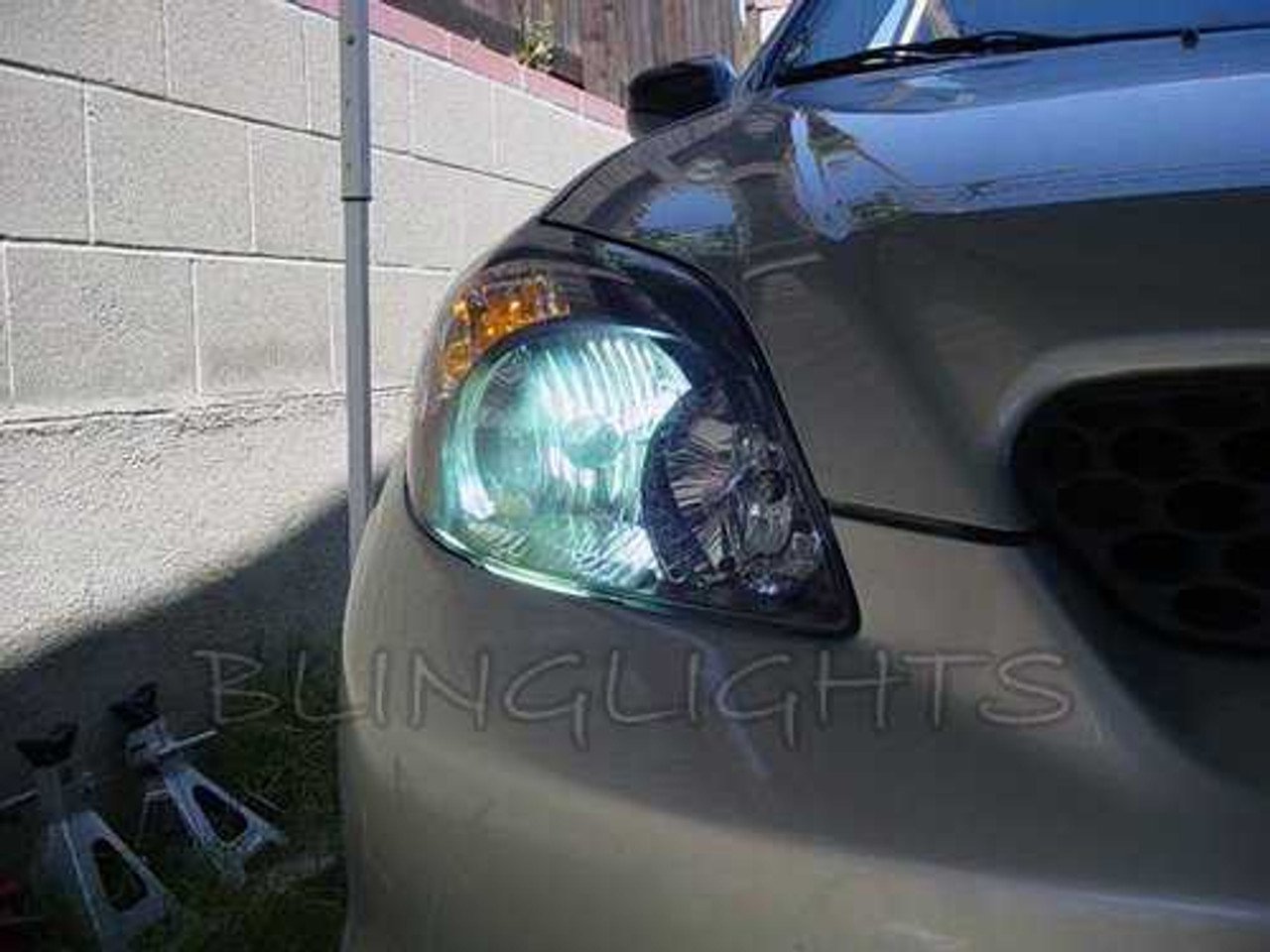 Toyota Matrix Bright White Bulbs for Headlamps Headlights Head Lamps Lights