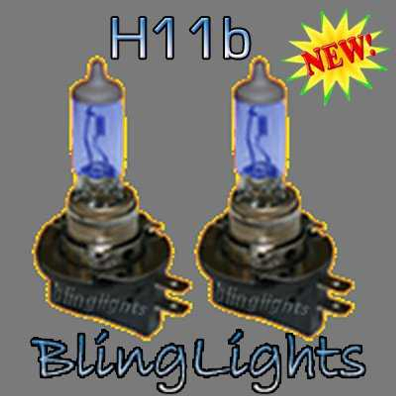 Kia Optima K5 Bright White Headlamps Head Lights Bulbs Halogen 4750K Upgrade