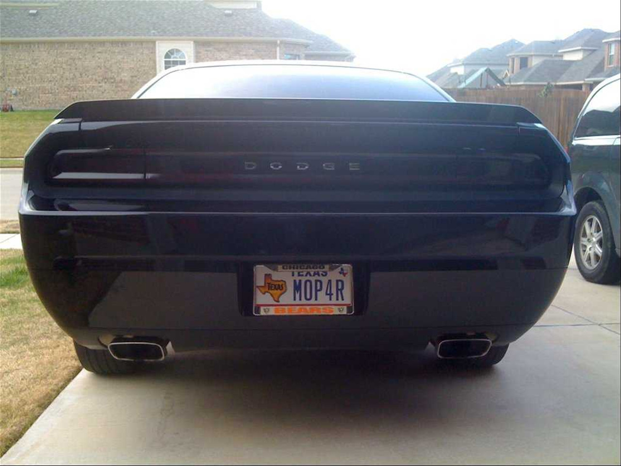 Dodge Challenger Tinted Tail Light Overlay Kit Lamp Tint Film