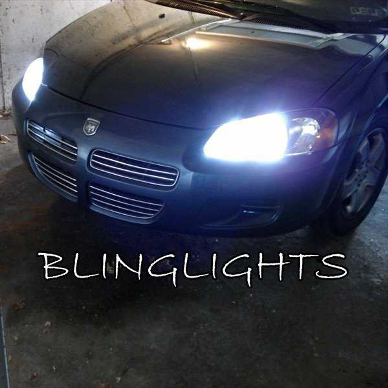 Dodge Stratus Bright White Upgrade Replacement Light Bulbs Headlamps Headlights Head Lamps Lights