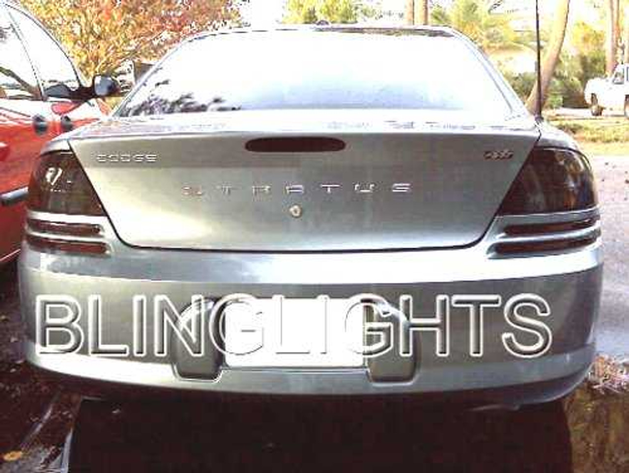 2001-2006 Dodge Stratus Tinted Smoked Taillamps Taillights Overlays Protection Film