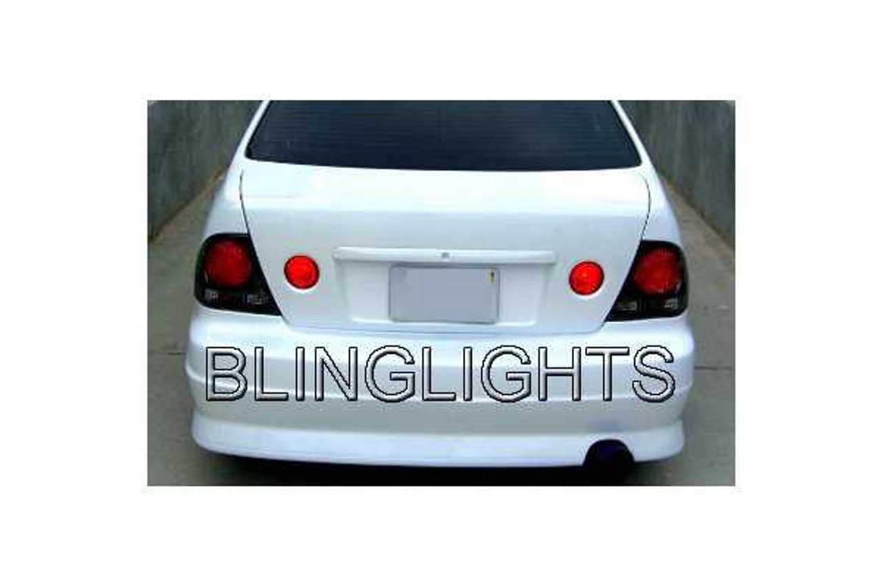 2001-2005 Lexus IS IS200 IS300 Tinted Smoked Protection Overlays for Taillamps Taillights