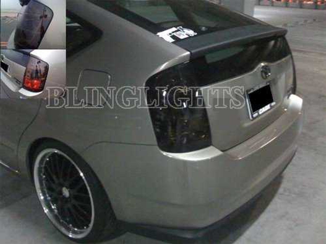 Toyota Prius Tinted Smoked Protection Overlays Film for Taillamps Taillights Tail Lamps Lights