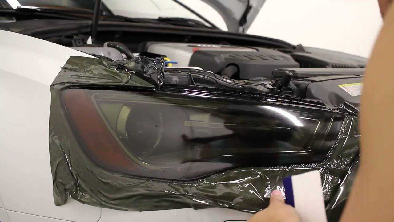 Tinted Protective Film Headlights Overlays for Volkswagen VW CC (all years)