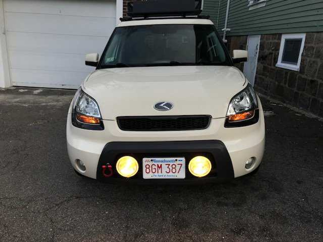 Auxiliary Bumper Driving Fog Lights Lamps Kit for Kia Soul (all years)