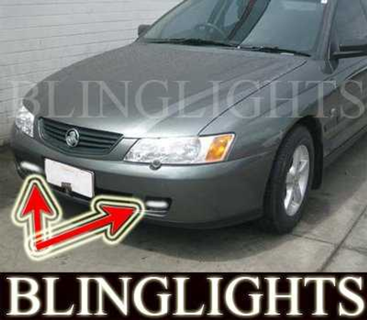 BlingLights Brand Fog Lights compatible with 2002 2003 Holden Commodore VY