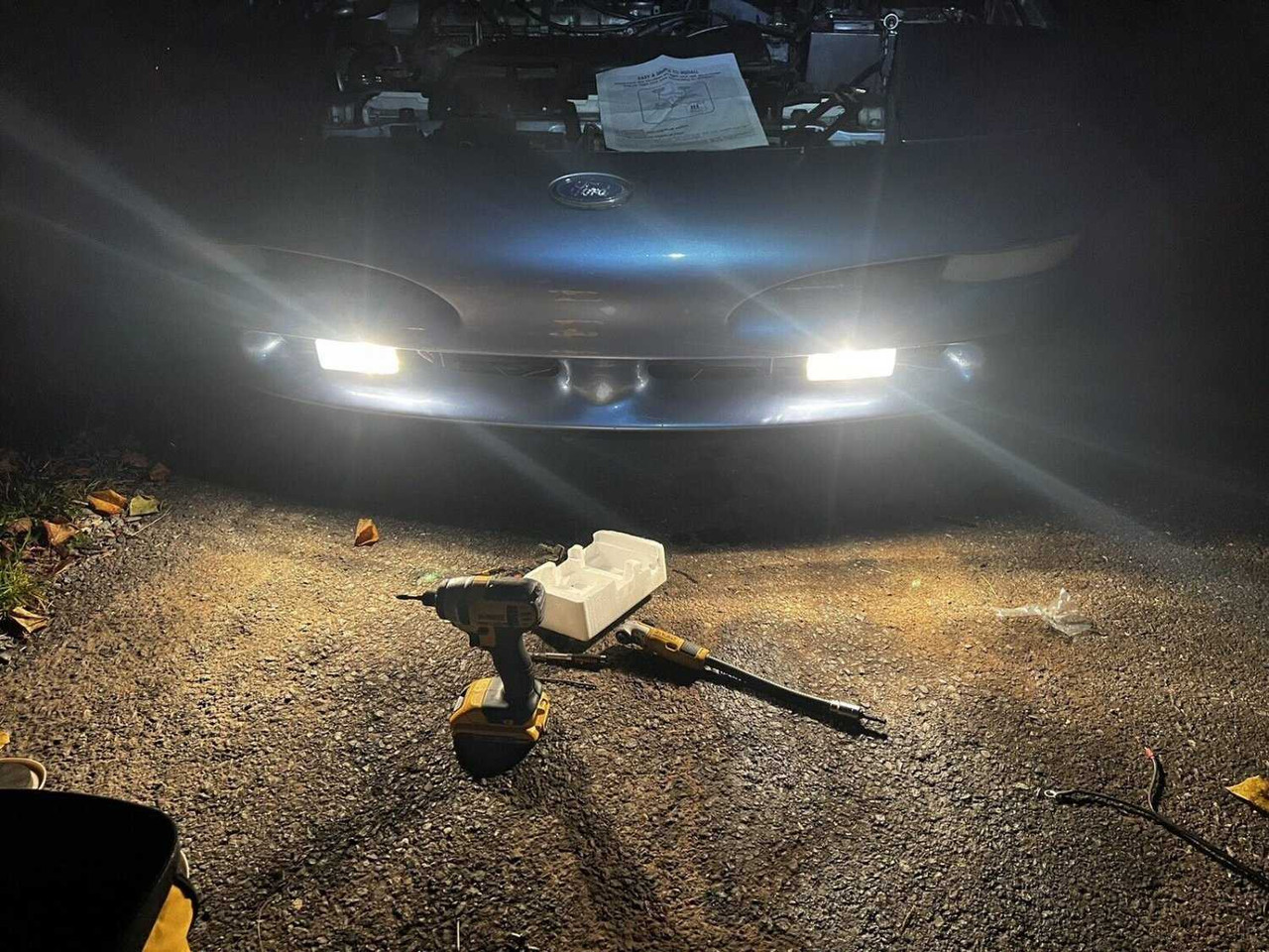 BlingLights Brand Fog Bright Lights for 1992-1997 Ford Probe se gt gts