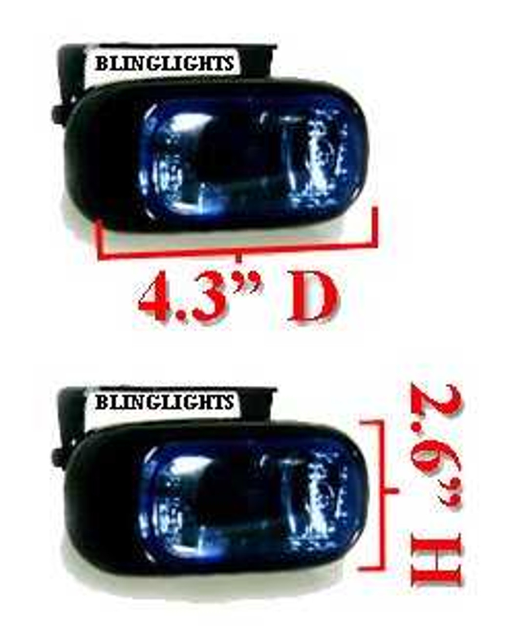 2003-2006 HYUNDAI TIBURON VIS RACING BODY KIT FOG LIGHTS DRIVING LAMPS LIGHT LAMP KIT 2004 2005
