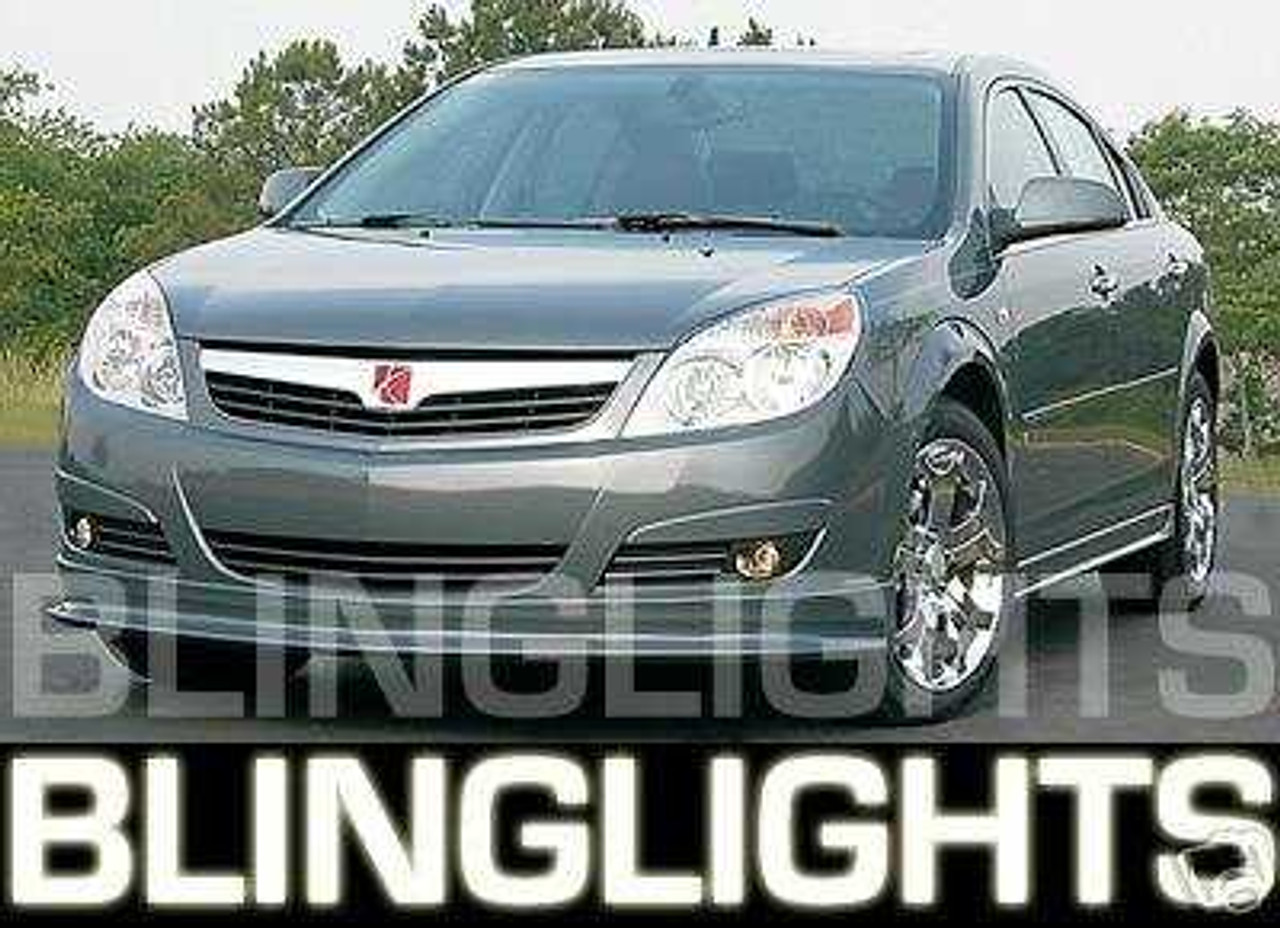 LED Halo Angel Eye Fog Lights for 2007 2008 2009 Saturn Aura XR XE Green