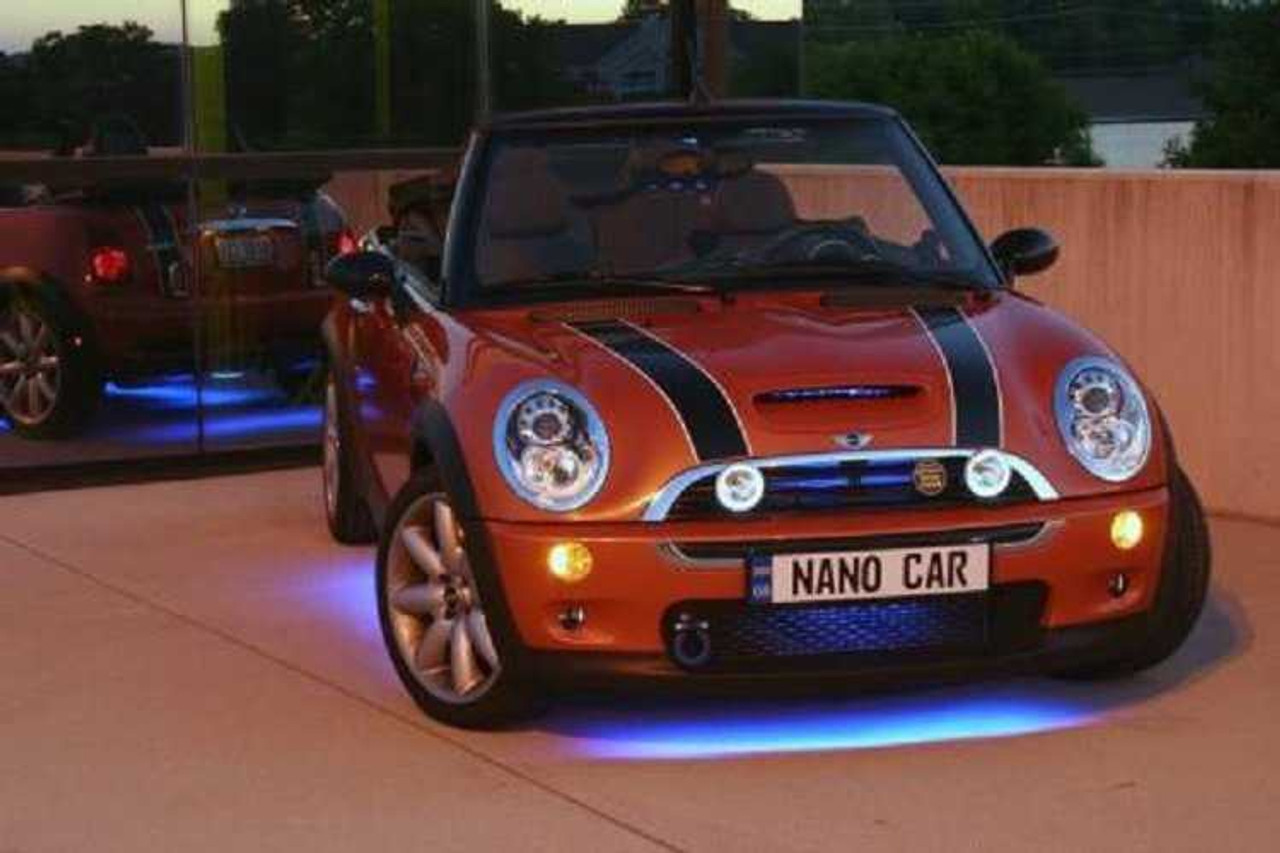 BlingLights Brand LED Halo Grill Fog Driving Lights for Mini Cooper / S (All Years)