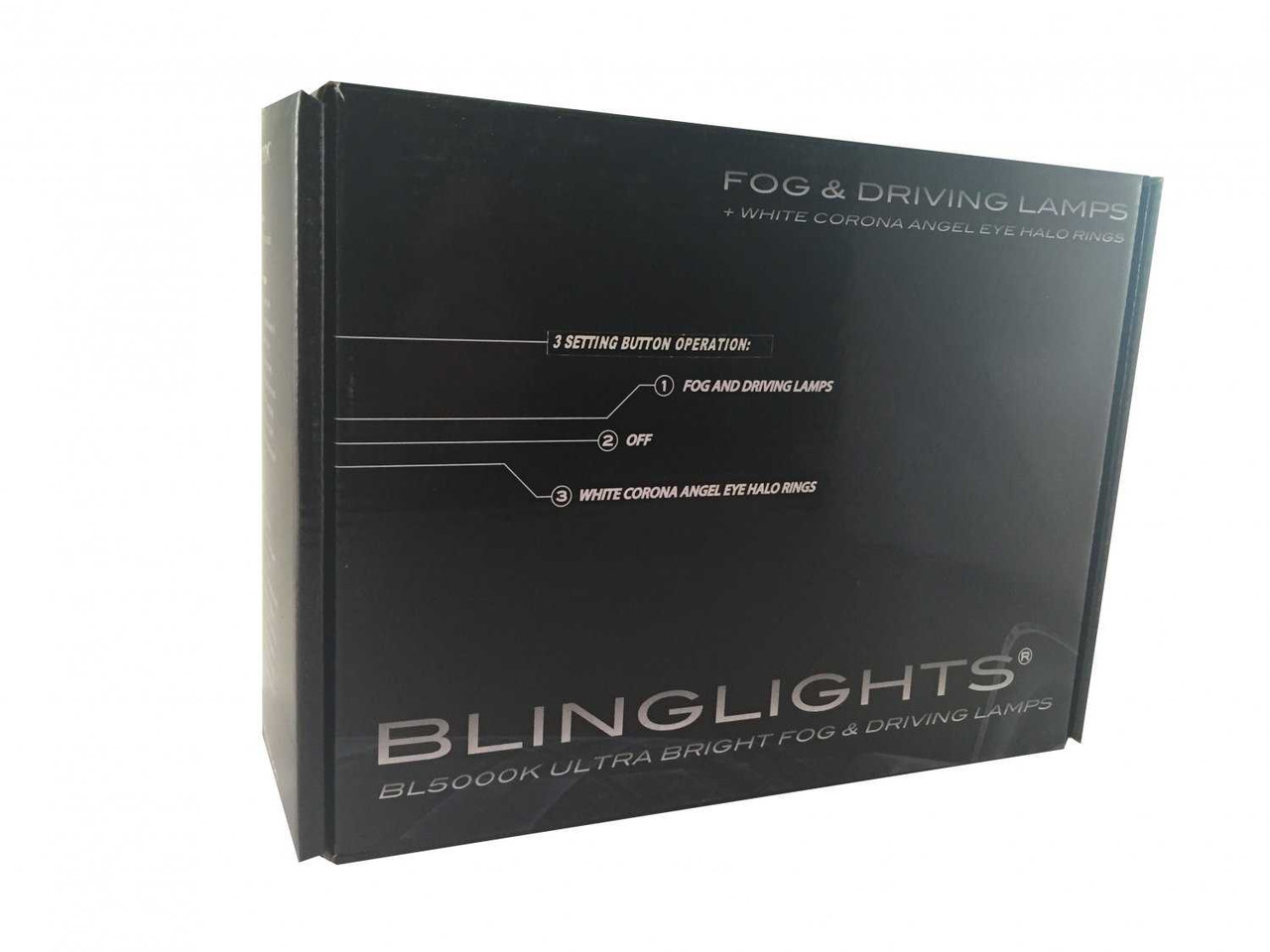 Angel Eye Fog Lights Kit for 2017 2018 2019 Chevrolet Spark Activ