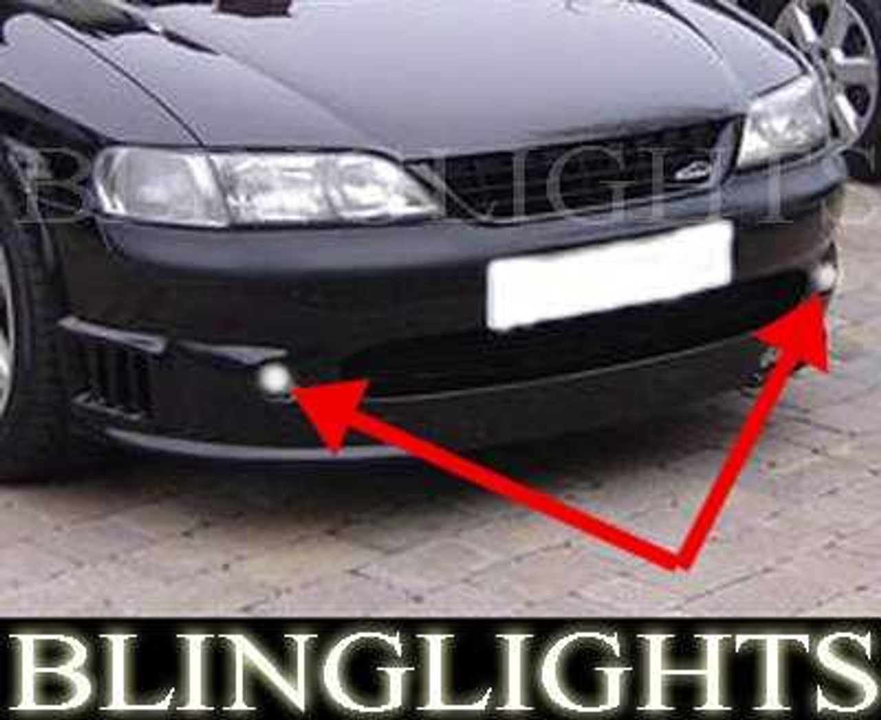 95-02 Vauxhall Vectra B Xenon Fog Lamps Driving Lights Kit