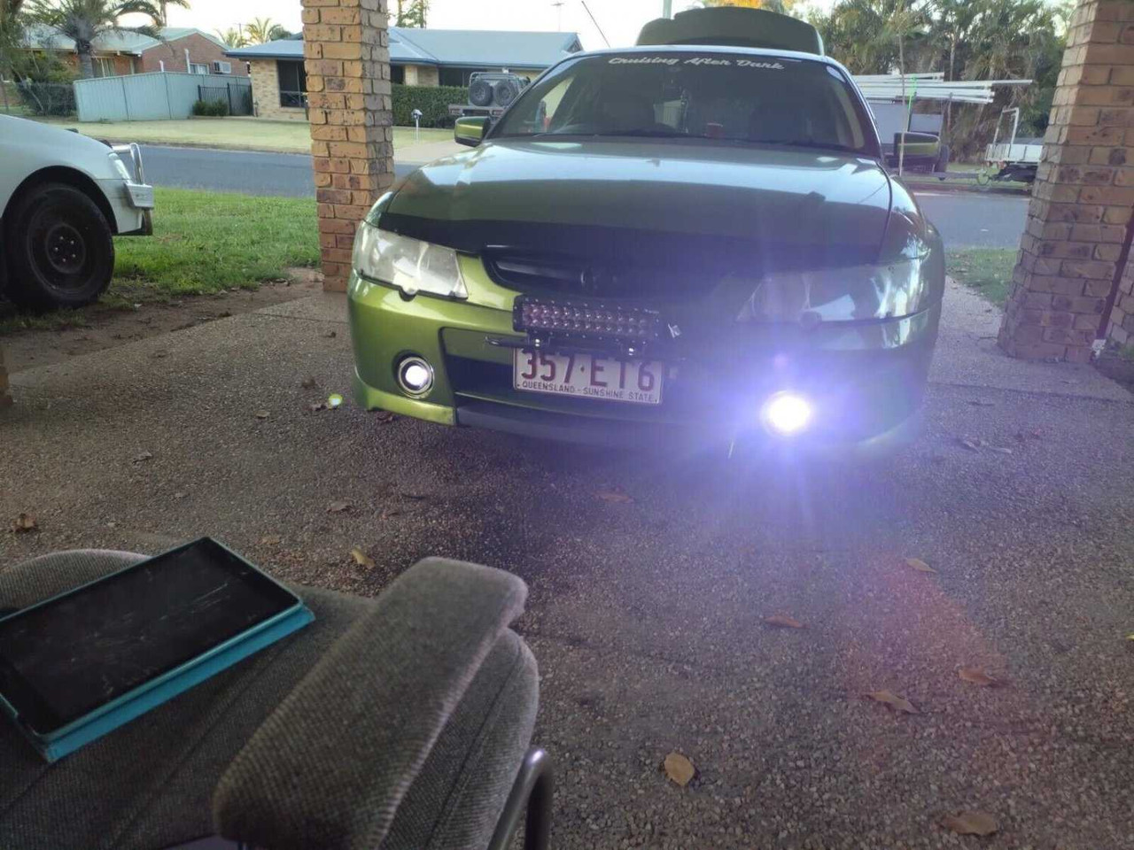 Holden VF Commodore Halo Fog Lamp Driving Light Kit Angel Eyes