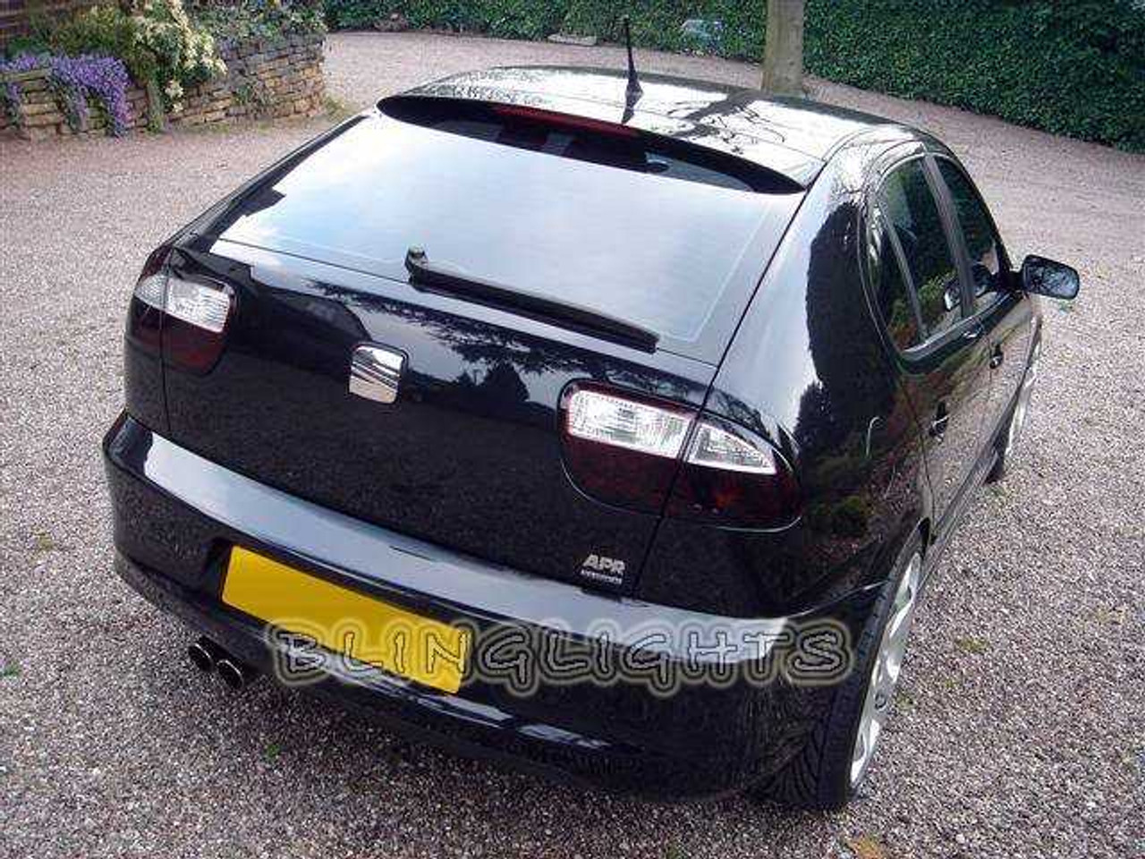 SEAT Leon Tinted Smoked Taillamps Taillights León Protection Overlays Kit