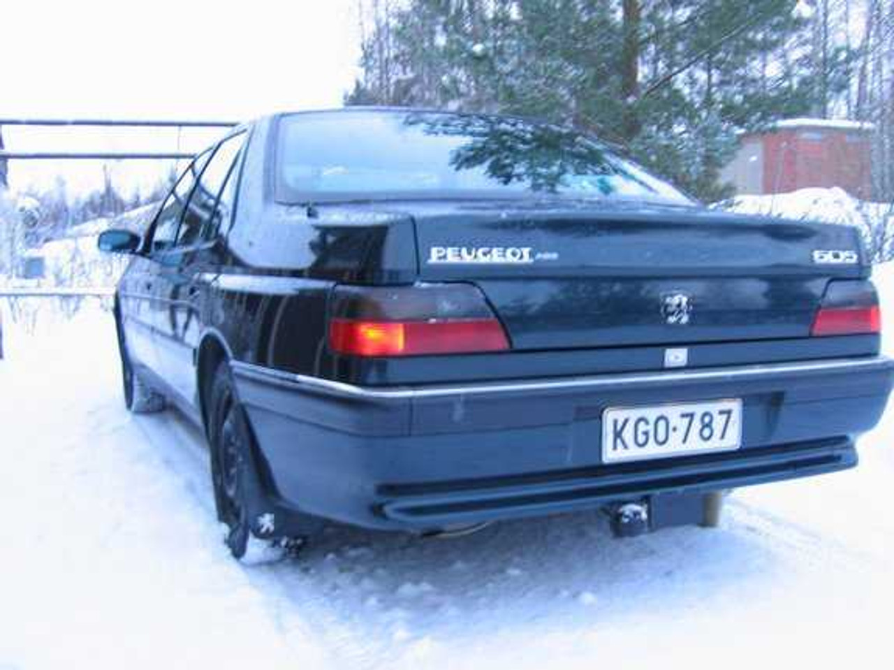 Peugeot 605 607 Tinted Smoked Taillamps Taillights Tail Lamps Lights Protection Overlays Film
