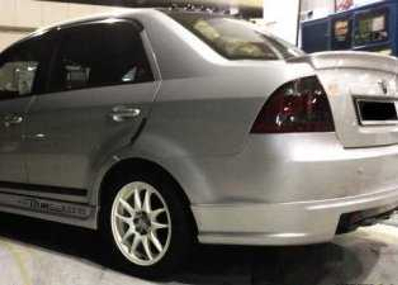 Proton Saga Tinted Smoke Taillamp Taillight Overlay Kit Film Protection
