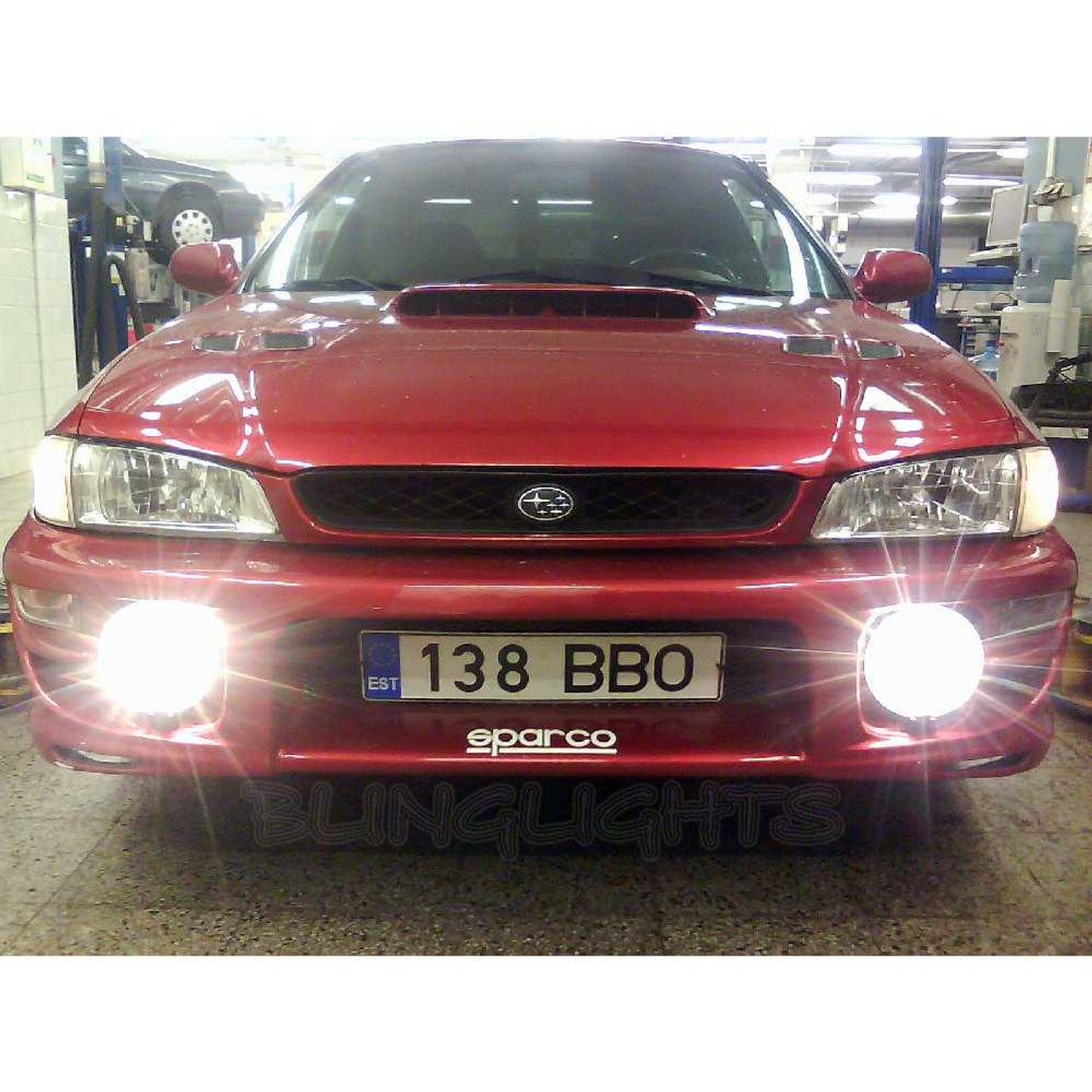 Fog Lamps Driving Lights for 1993-2001 Subaru Impreza RS WRX