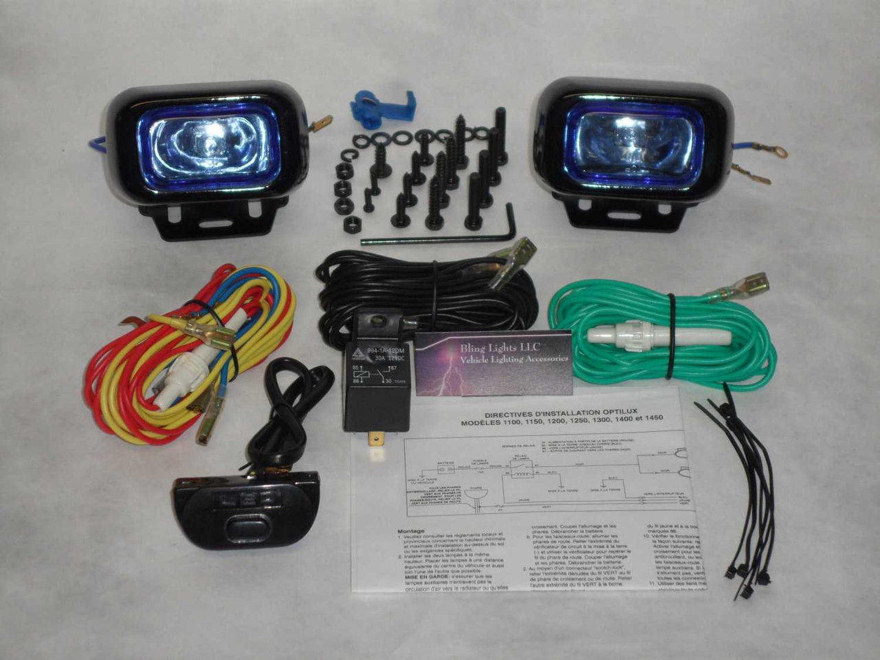 1994-2001 Acura Integra FX Designs Body Kit Bumper Fog Driving Lamps