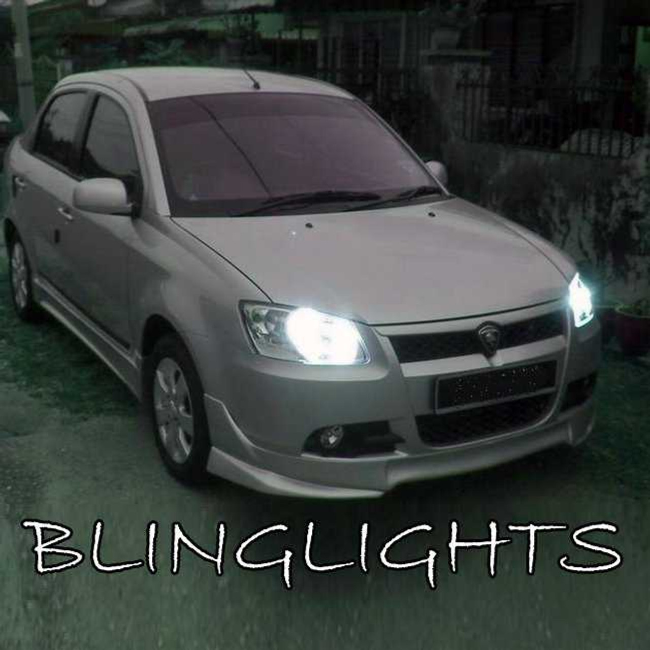 Proton Saga Bright White Upgrade Replacement Light Bulbs for Headlamps Headlights Head Lamps Lights