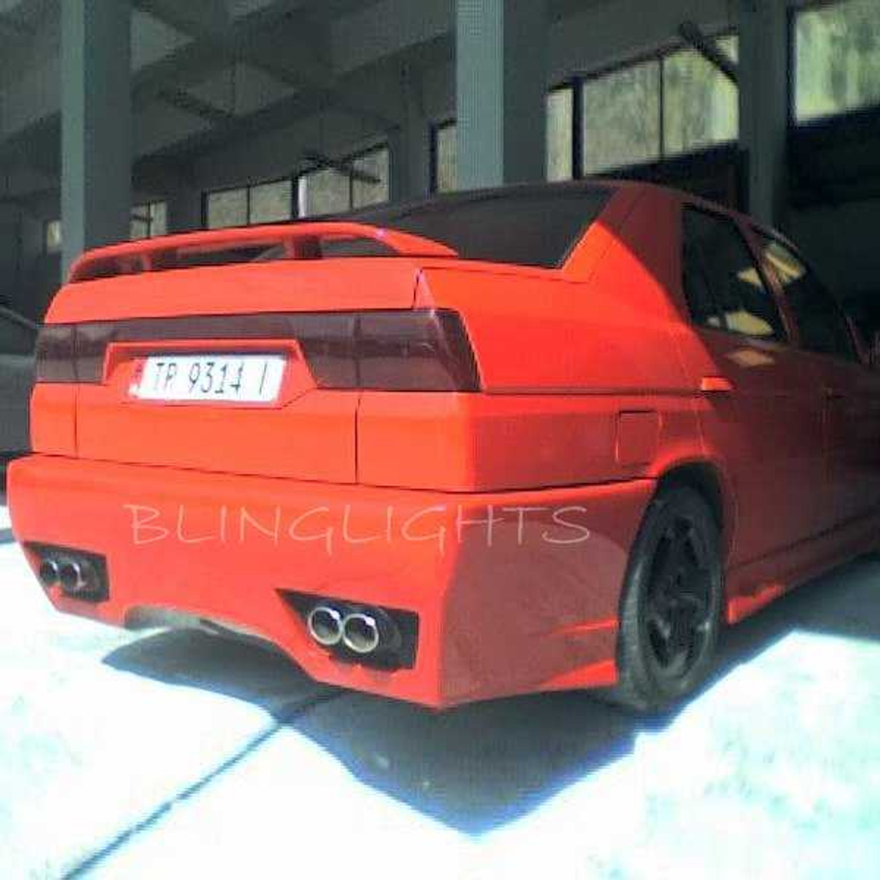 Alfa Romeo 155 Tinted Smoked Taillamps Taillights Tail Lamps Lights Protection Overlays