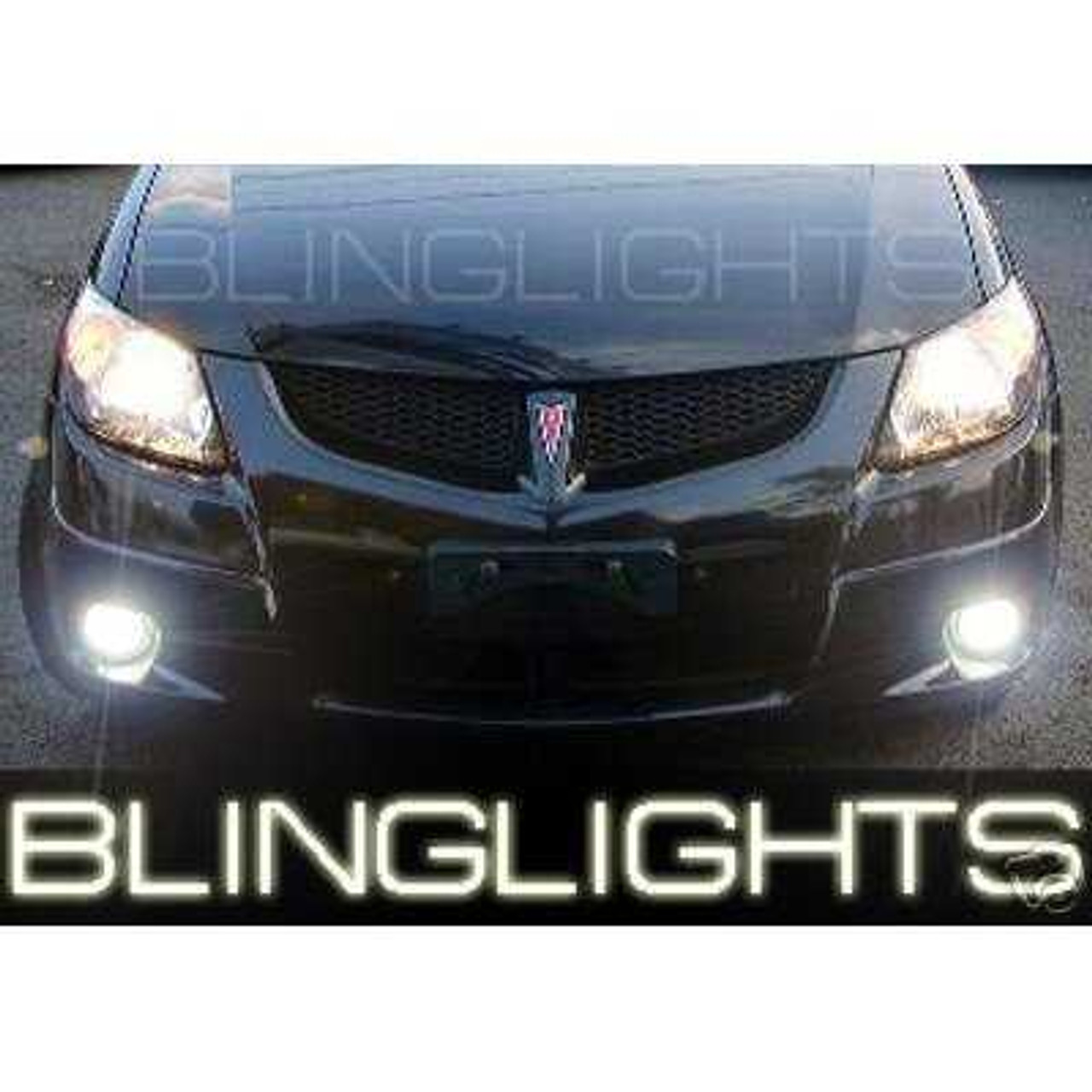 2005 2006 2007 2008 Pontiac Vibe Xenon Foglamps Foglights Driving Fog Lamps Lights Kit