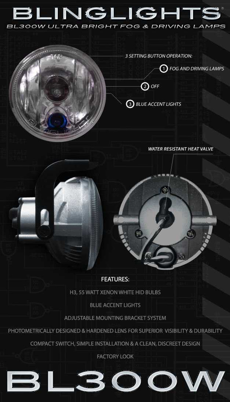 2006 2007 2008 2009 Toyota Aurion Fog Lights Driving Lamps at-x presara sportivo vr6 xv40 GSV40R
