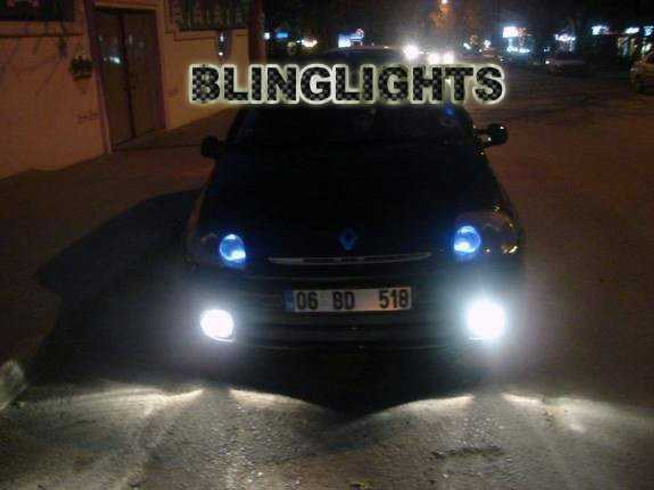 Renault Clio II Xenon Fog Lamps Driving Lights Foglamps Foglights Kit