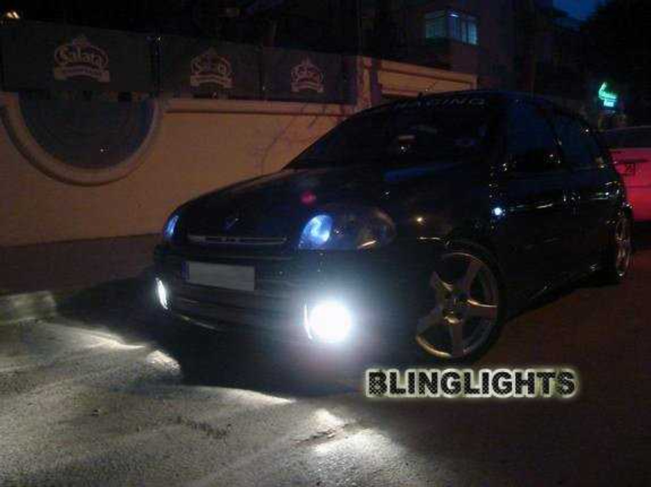 Renault Clio II Xenon Fog Lamps Driving Lights Foglamps Foglights Kit