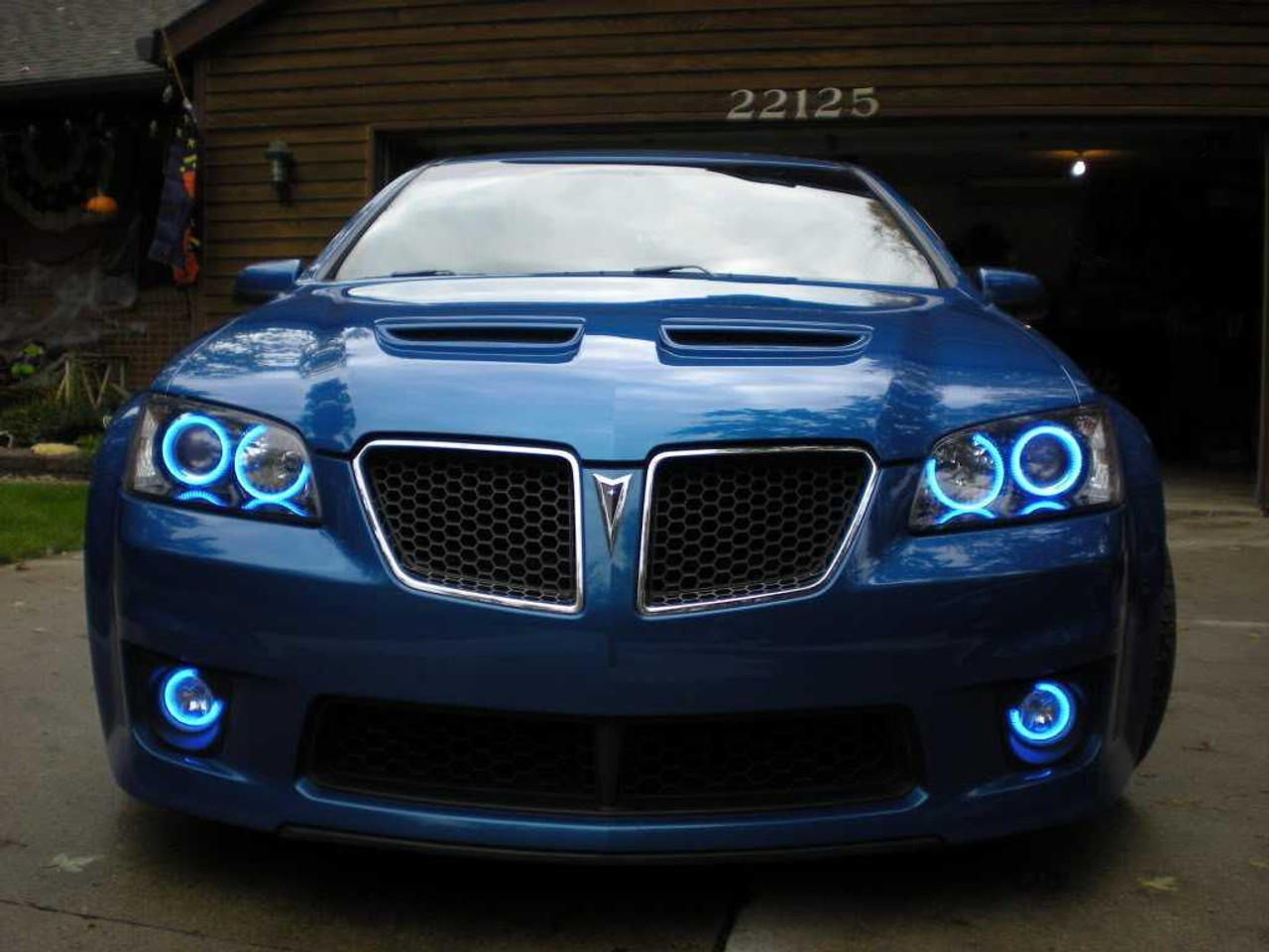 BlingLights Brand White Halo Fog Lights for Holden VE Commodore SSV Special Edition