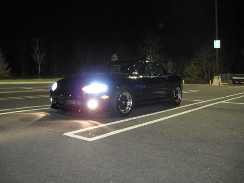 LED Blue Halo Fog Lights Lamps for 2001-2005 Mazda MX-5 Miata NB