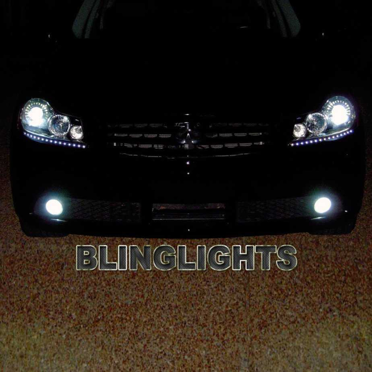 2011 2012 2013 Infiniti M25 LED DRL Light Strips Headlamps Headlights Day Time Running Lamps Lights