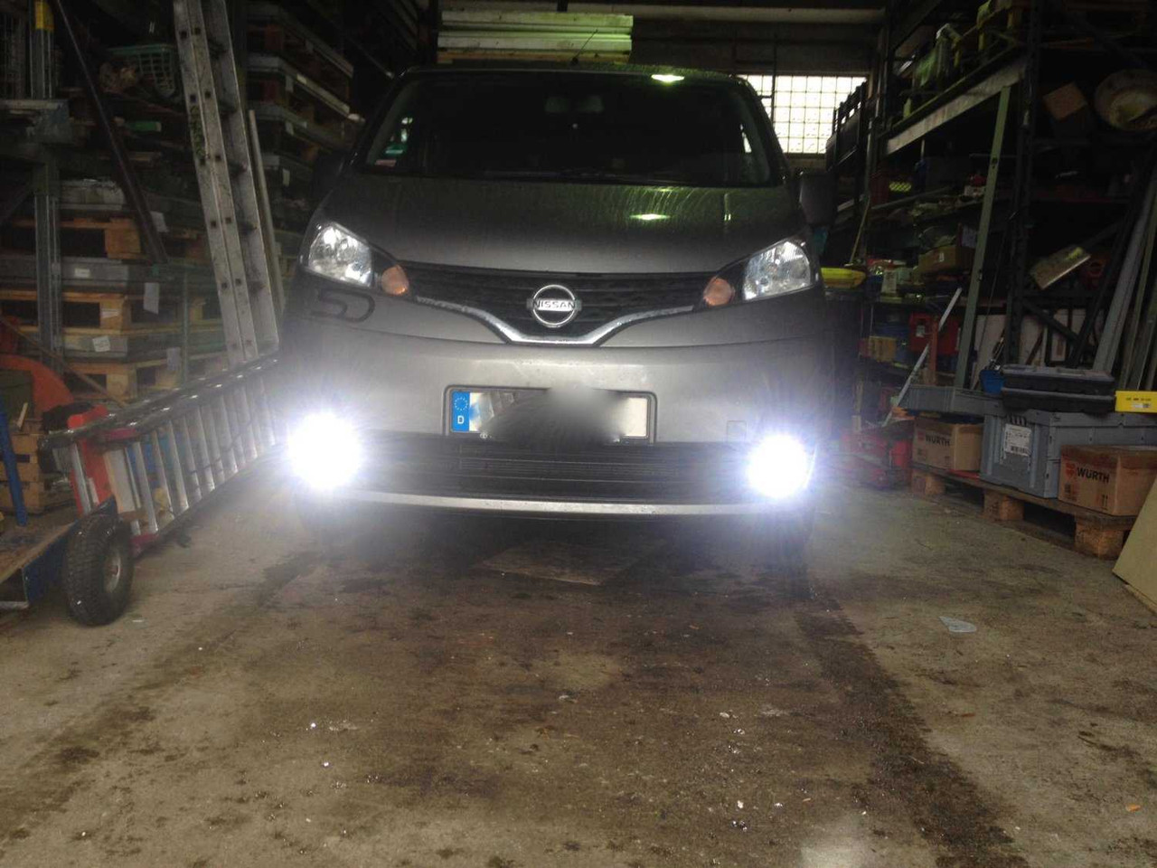 Nissan NV200 Xenon Fog Lamps Driving Lights Kit