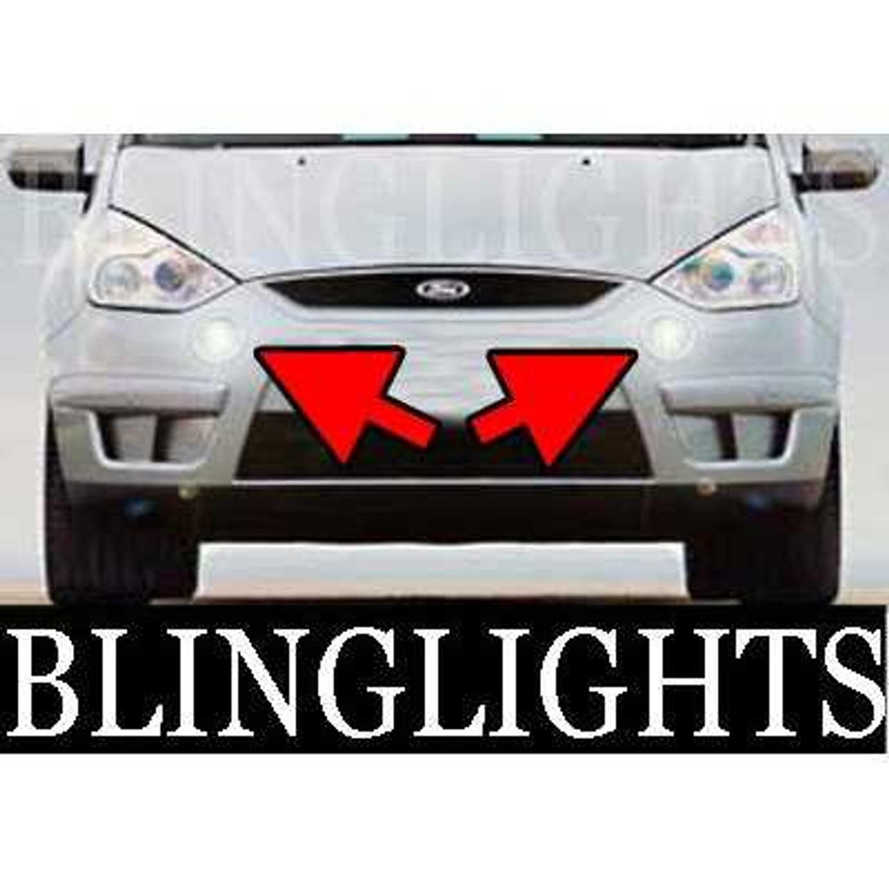 2006 2007 2008 2009 Ford S-Max Xenon Fog Lamps Driving Lights Foglamps Foglights Kit