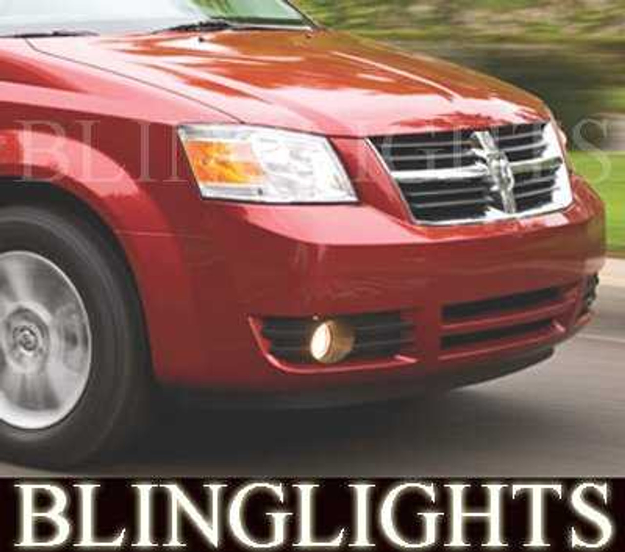 2008 2009 2010 Dodge Grand Caravan Fog Lights Lamps