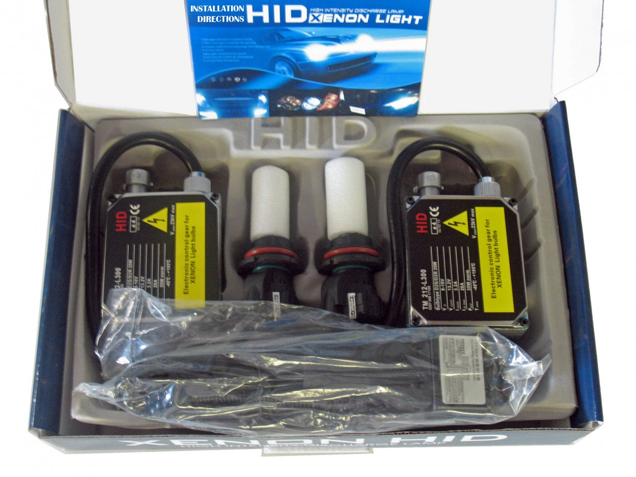 BlingLights Brand Xenon HID Headlight Upgrade Kit for Harley-Davidson Road Glide FL