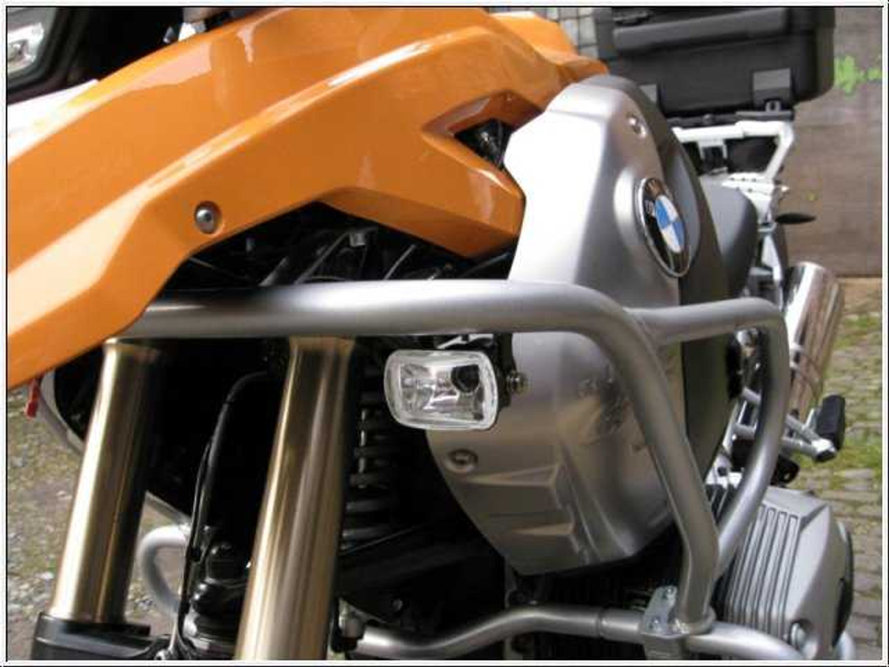 Driving Lamps for 2008-2012 BMW R1200GS with Hepko-Becker Bar