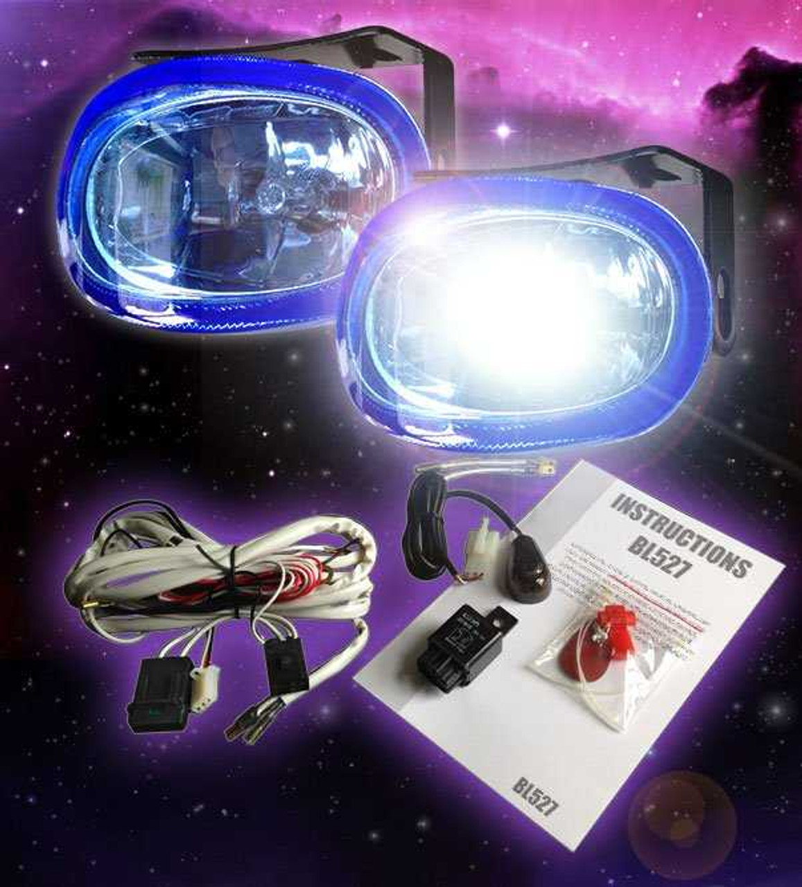 Cowl Fog Lamp Driving Lights Kit for 2012-2017 Honda Gold Wing GL1800