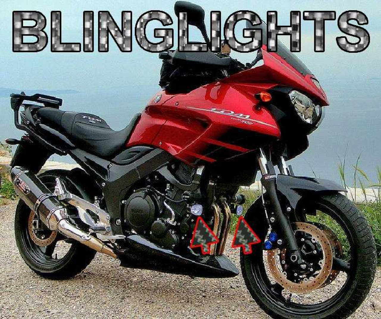 Yamaha TDM900 Xenon Driving Lights Fog Lamp Kit TDM 900 Drivinglights Foglamps Foglights