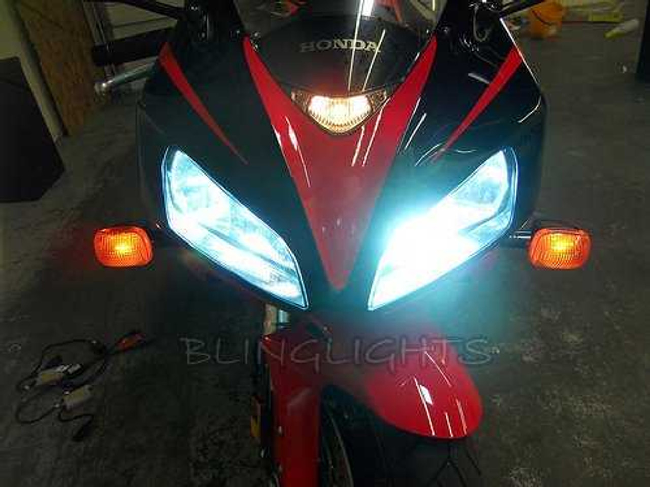 Honda CBR1000RR Fireblade JDM White Low High Light Bulbs for Headlamps Headlights Head Lamps Lights