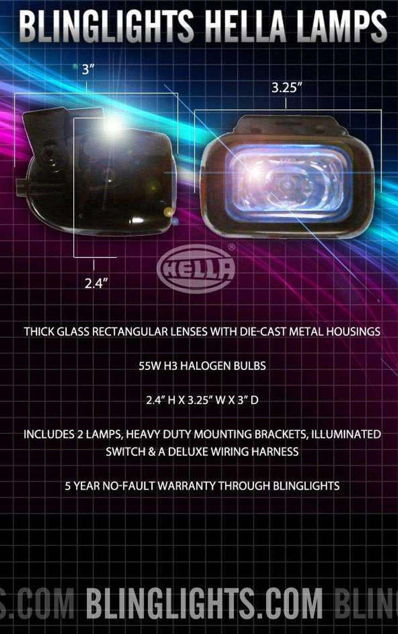 Honda Deauville NT700V Xenon Driving Lights Fog Lamps Kit