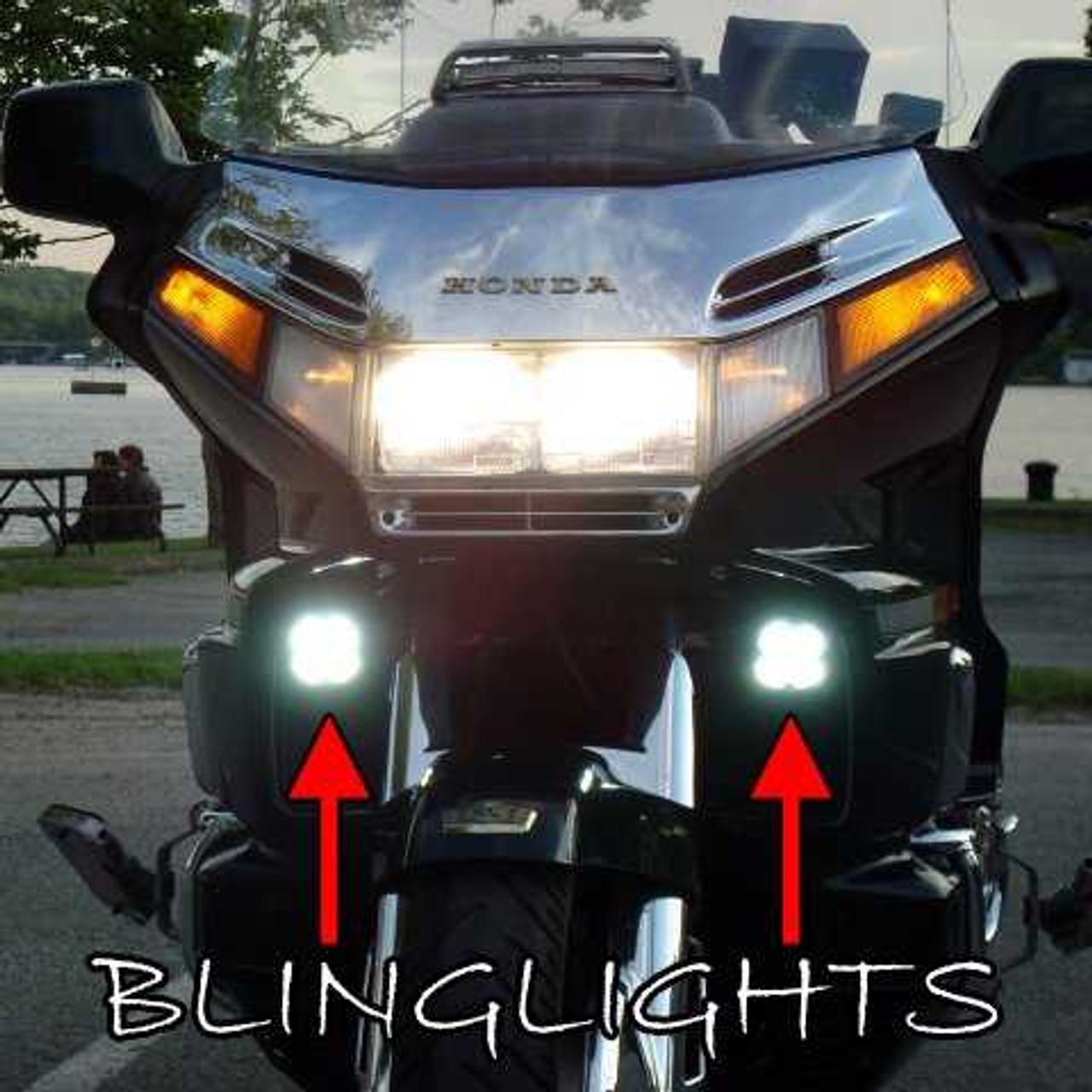 BlingLights Brand Blue LED Accent Lights for Honda Gold Wing GL1500